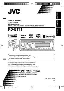 Bedienungsanleitung JVC KD-BT11E Autoradio