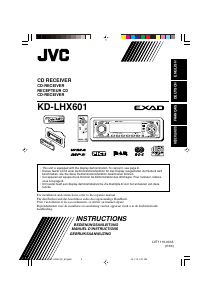 Mode d’emploi JVC KD-LHX601 Autoradio