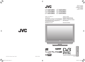 Mode d’emploi JVC LT-32DG8BU Téléviseur LCD