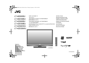 Mode d’emploi JVC LT-46S90BU Téléviseur LCD