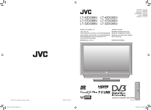 Mode d’emploi JVC LT-37DG8BU Téléviseur LCD