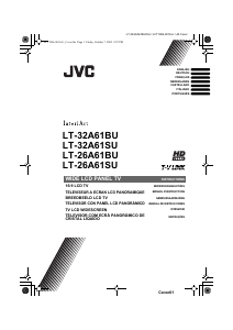 Mode d’emploi JVC LT-32A61BU Téléviseur LCD