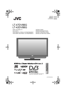 Mode d’emploi JVC LT-42DV8BG Téléviseur LCD