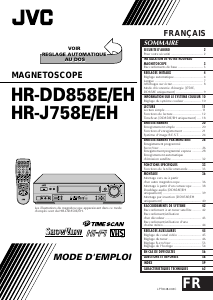 Mode d’emploi JVC HR-J758EH Magnétoscope