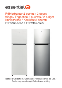 Manual Essentiel B ERDV 165-55b2 Fridge-Freezer