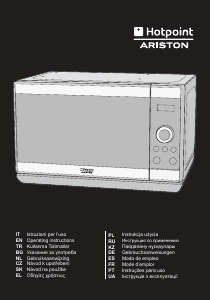 Manuale Hotpoint-Ariston MWHA 2021 B Microonde