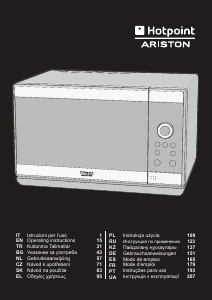 Návod Hotpoint-Ariston MWHA 2322 B Mikrovlnná rúra