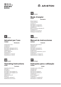 Manual de uso Ariston ML 91 IX A Horno