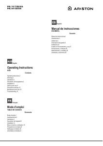 Mode d’emploi Ariston PK 750 RT GH AUS.1 Table de cuisson
