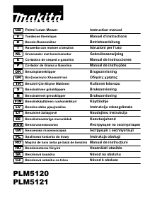 Návod Makita PLM5120 Kosačka