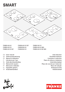 Manual de uso Franke FHSM 804 4I Placa