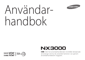 Bruksanvisning Samsung NX3000 Digitalkamera
