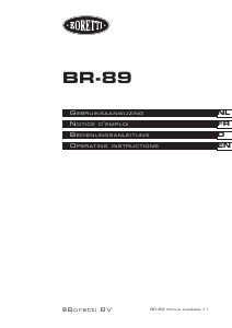Manual Boretti BR89 Refrigerator
