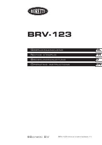 Mode d’emploi Boretti BRV123 Réfrigérateur