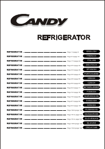 Manuale Candy CCOUN 5162WH Frigorifero