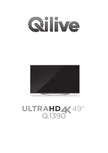Manual de uso Qilive Q.1390 Televisor de LED