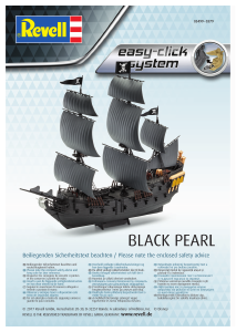 Manual Revell set 05499 Ships Black Pearl