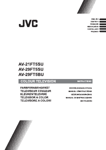 Mode d’emploi JVC AV-21FT5SU Téléviseur