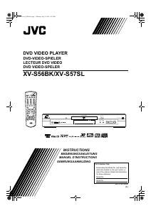 Mode d’emploi JVC XV-S56BK Lecteur DVD