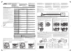 Manuale JVC CS-G1200 Altoparlante per auto