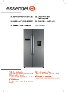 Manual Essentiel B ERAVDE 180-90v3 Fridge-Freezer