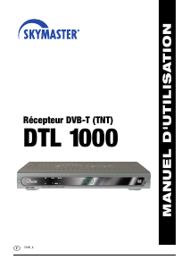 Manual Skymaster DTL 1000 Digital Receiver