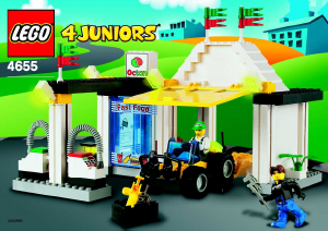 Manuale Lego set 4655 4Juniors Stazione di servizio