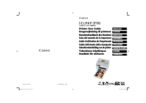 Manual Canon Selphy CP780 Photo Printer