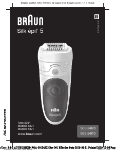 Mode d’emploi Braun SES 5/620 Silk-epil 5 Epilateur