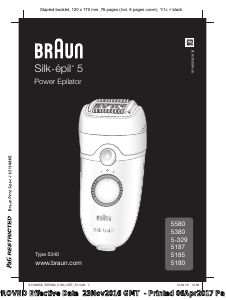 Посібник Braun 5-329 Silk-epil 5 Епілятор