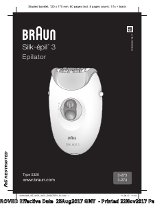 Manuale Braun 3-273 Silk-epil 3 Epilatore