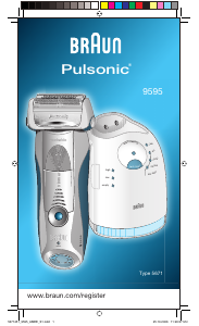 Manual Braun 9595 Pulsonic Shaver