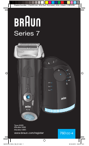 Manual Braun 760cc-4 Shaver