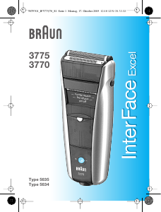 Mode d’emploi Braun 3570 InterFace Excel Rasoir électrique