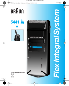 Mode d’emploi Braun 5441 Rasoir électrique