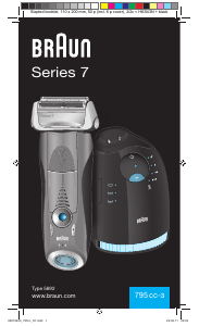 Manual Braun 795cc-3 Shaver