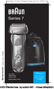 Manual Braun 797cc-7 Wet & Dry Shaver