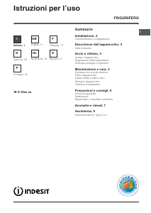 Bedienungsanleitung Indesit IN S 1612 Kühlschrank