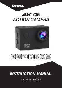 Manual Inca DV6000AF Action Camera