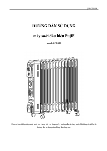 Hướng dẫn sử dụng FujiE OFR4613 Bộ sưởi