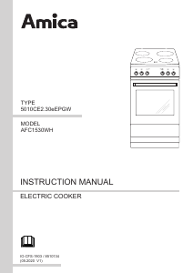 Manual Amica AFC1530WH Range