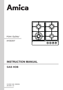 Manual Amica AHG6200 Hob