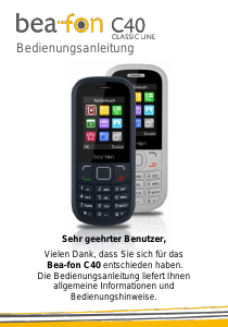 Bedienungsanleitung Beafon C40 Handy