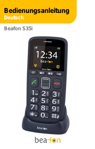 Bedienungsanleitung Beafon S35i Handy