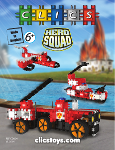 Manual Clics set CD004 Hero Squad Fire brigade