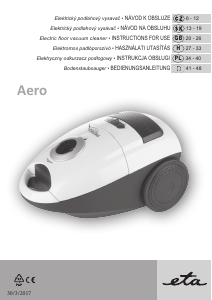 Manual Eta Aero 0500 90000 Vacuum Cleaner