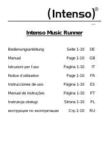 Manuale Intenso Music Runner Lettore Mp3
