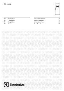 Bedienungsanleitung Electrolux SG182N Gefrierschrank