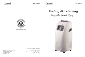 Hướng dẫn sử dụng Oscardi DR-AC860 Máy điều hòa không khí