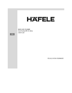 Hướng dẫn sử dụng Häfele 538.91.520 Máy sấy